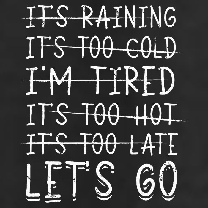 It's raining It's too cold I'm tired It's too hot It's too Crop Fleece Hoodie