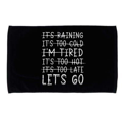 It's raining It's too cold I'm tired It's too hot It's too Microfiber Hand Towel