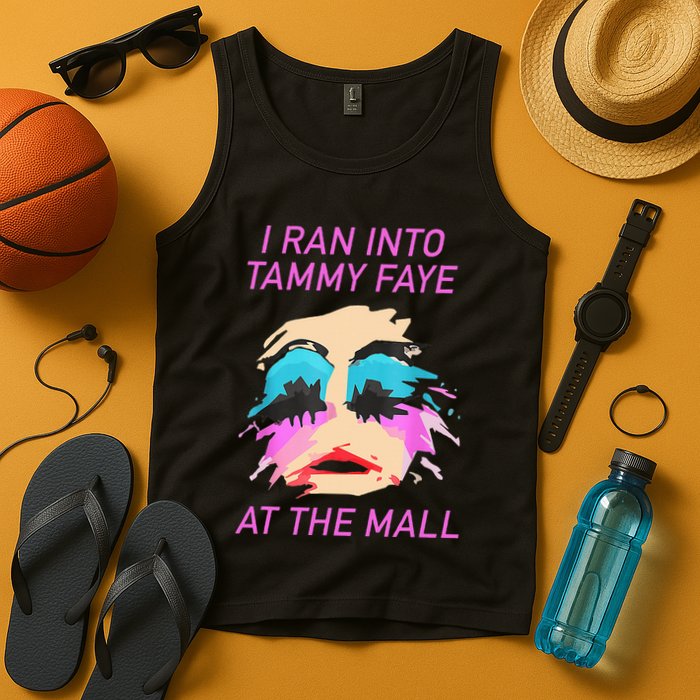 I Ran Into Tammy Faye Bakker At The Mall Tank Top