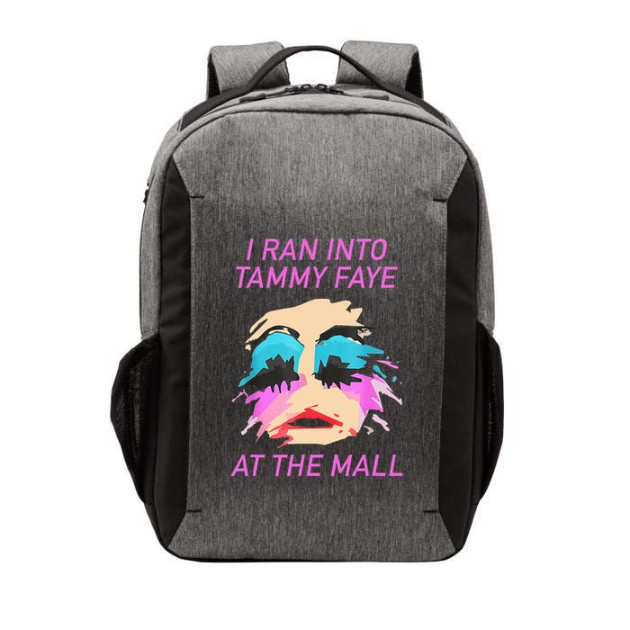 I Ran Into Tammy Faye Bakker At The Mall Vector Backpack