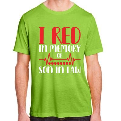 I Red In Memory Of Son In Law T S Adult ChromaSoft Performance T-Shirt