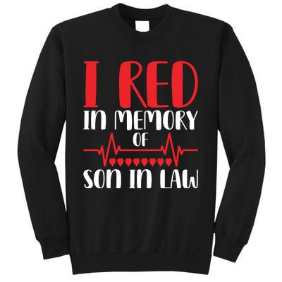 I Red In Memory Of Son In Law T S Sweatshirt