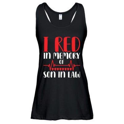 I Red In Memory Of Son In Law T S Ladies Essential Flowy Tank