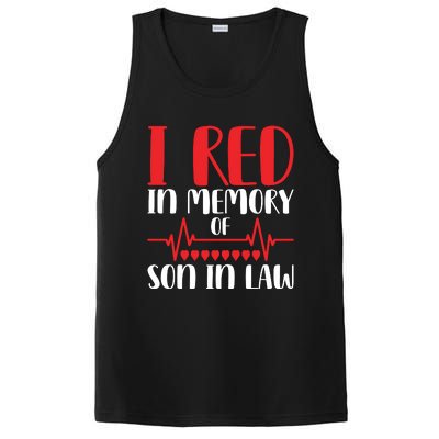 I Red In Memory Of Son In Law T S PosiCharge Competitor Tank