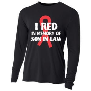 I Red In Memory Of Son In Law T S Cooling Performance Long Sleeve Crew