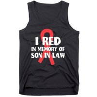 I Red In Memory Of Son In Law T S Tank Top