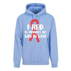 I Red In Memory Of Son In Law T S Unisex Surf Hoodie