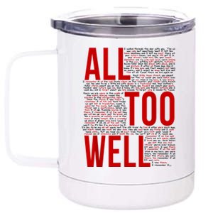 I Remember It All Too Well 12 oz Stainless Steel Tumbler Cup