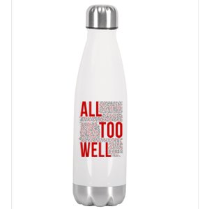 I Remember It All Too Well Stainless Steel Insulated Water Bottle