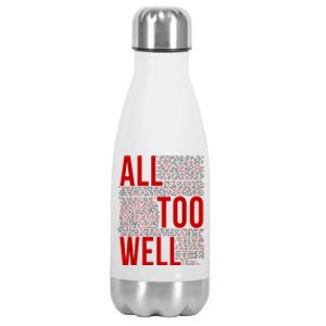 I Remember It All Too Well Stainless Steel Insulated Water Bottle