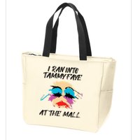 I Ran Into Tammy Faye Bakker At The Mall Zip Tote Bag