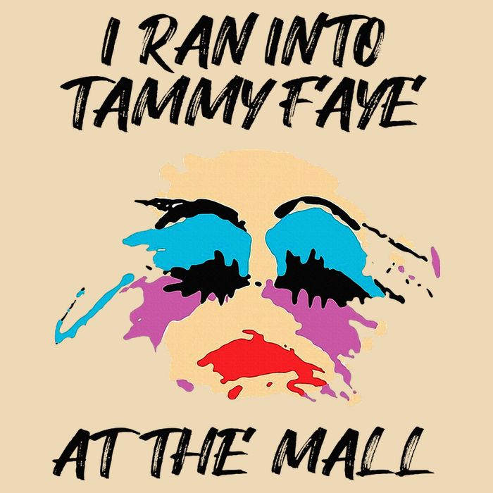 I Ran Into Tammy Faye Bakker At The Mall Zip Tote Bag