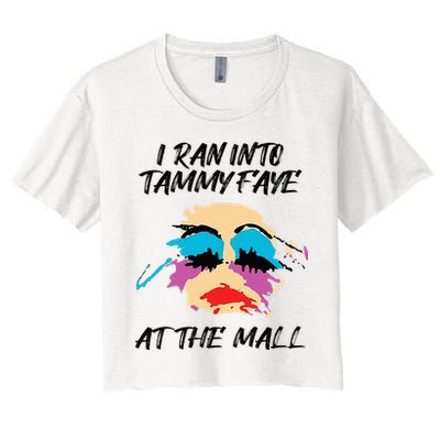 I Ran Into Tammy Faye Bakker At The Mall Crop Top