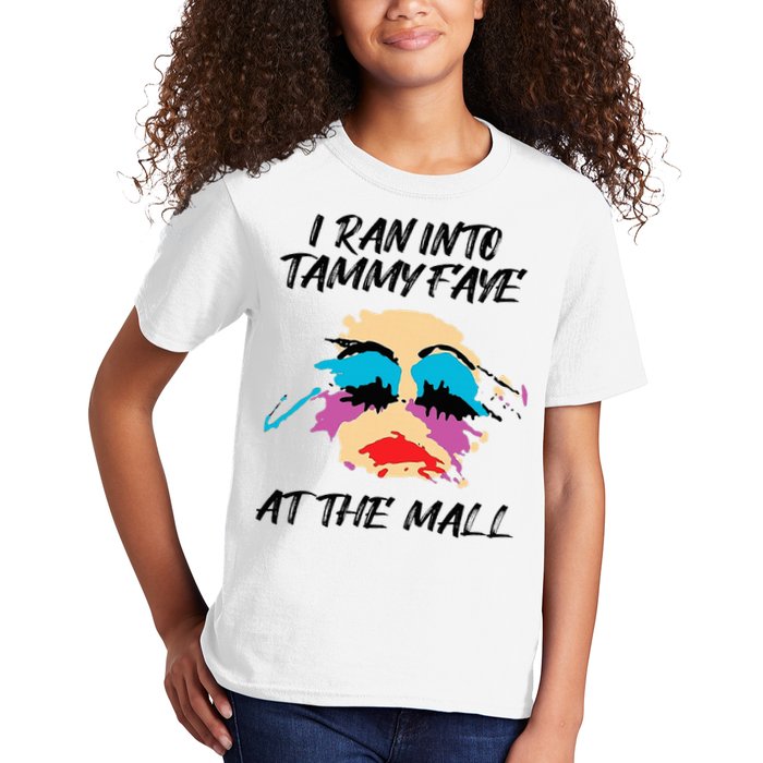 I Ran Into Tammy Faye Bakker At The Mall Kids T-Shirt