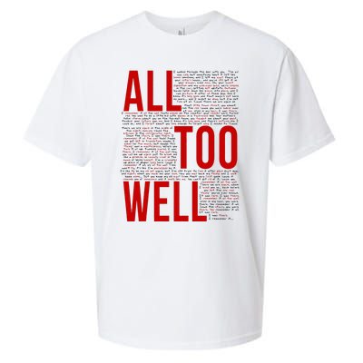 I Remember It All Too Well  Sueded Cloud Jersey T-Shirt