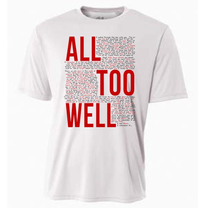 I Remember It All Too Well  Cooling Performance Crew T-Shirt