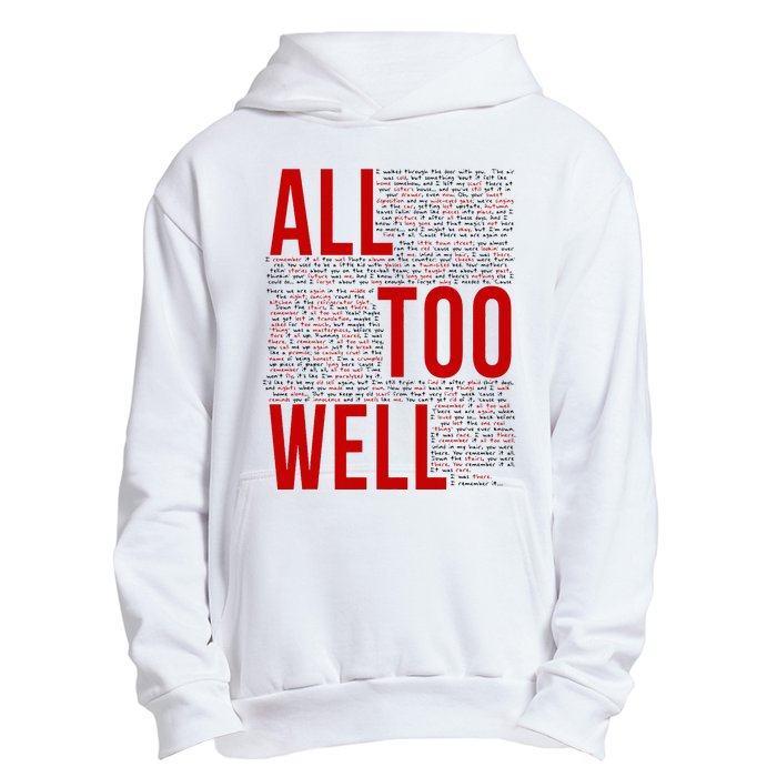 I Remember It All Too Well  Urban Pullover Hoodie