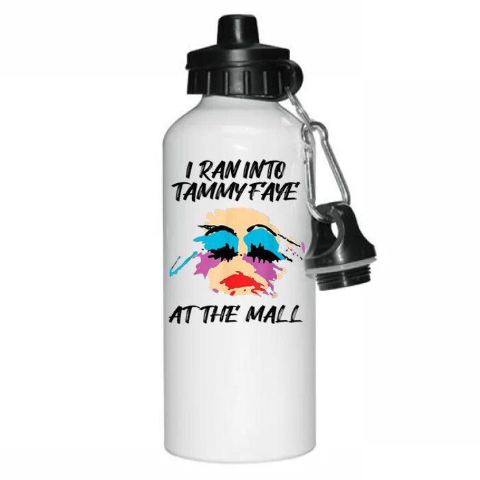 I Ran Into Tammy Faye Bakker At The Mall Aluminum Water Bottle