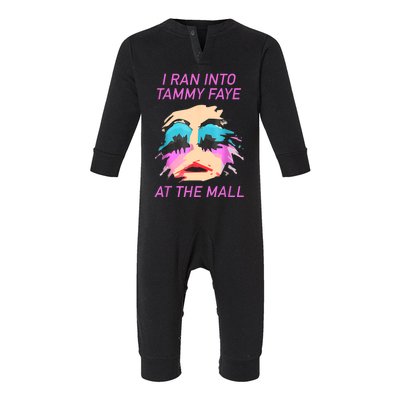 I Ran Into Tammy Faye Bakker At The Mall Infant Fleece One Piece