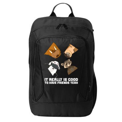 It Really Is Good To Have Friends Yeah Lylla Rocket Floor Teefs City Backpack