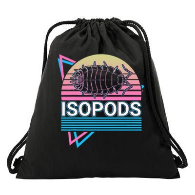 Isopods Retro Drawstring Bag