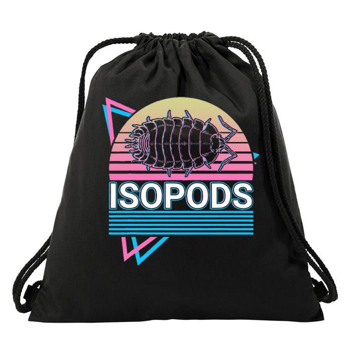 Isopods Retro Drawstring Bag