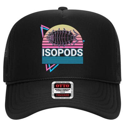 Isopods Retro High Crown Mesh Back Trucker Hat