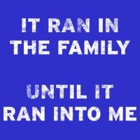 It Ran In The Family Until It Ran Into Me Cancer Survivor Gift Visor