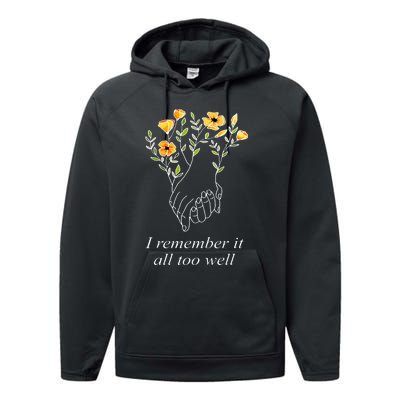 I Remember It All Too Well Sweater All Too Well Performance Fleece Hoodie