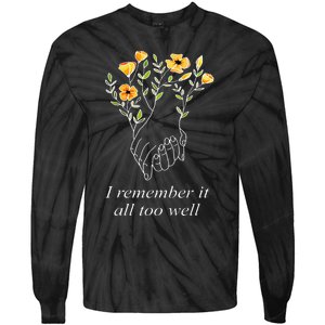 I Remember It All Too Well Sweater All Too Well Tie-Dye Long Sleeve Shirt