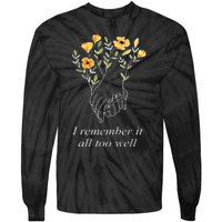 I Remember It All Too Well Sweater All Too Well Tie-Dye Long Sleeve Shirt