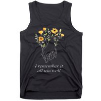 I Remember It All Too Well Sweater All Too Well Tank Top