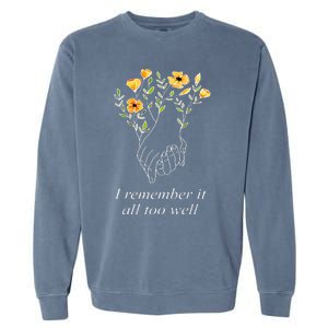 I Remember It All Too Well Sweater All Too Well Garment-Dyed Sweatshirt