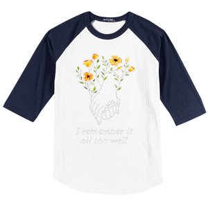 I Remember It All Too Well Sweater All Too Well Baseball Sleeve Shirt