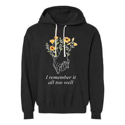 I Remember It All Too Well Sweater All Too Well Sweatshirt Garment-Dyed Fleece Hoodie