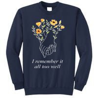 I Remember It All Too Well Sweater All Too Well Sweatshirt Sweatshirt