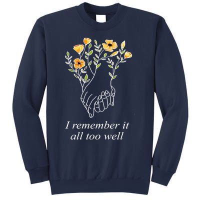 I Remember It All Too Well Sweater All Too Well Sweatshirt Sweatshirt