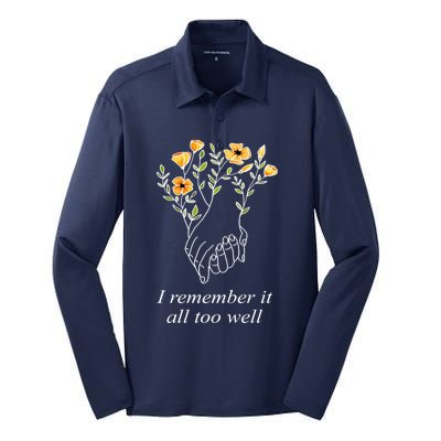 I Remember It All Too Well Sweater All Too Well Sweatshirt Silk Touch Performance Long Sleeve Polo