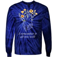 I Remember It All Too Well Sweater All Too Well Sweatshirt Tie-Dye Long Sleeve Shirt