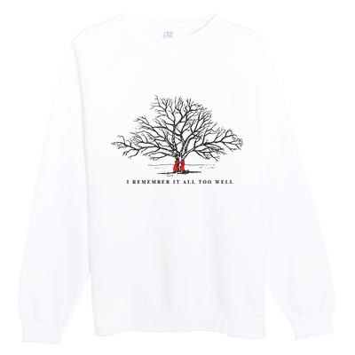 I Remember It All Too Well Swiftie Premium Crewneck Sweatshirt