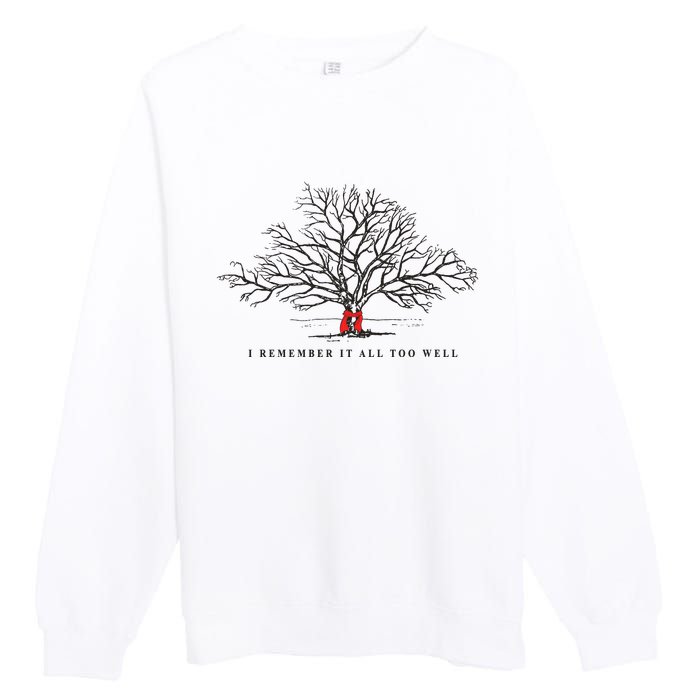 I Remember It All Too Well Swiftie Premium Crewneck Sweatshirt