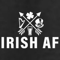 Irish AF 7 Panel Mesh Trucker Snapback Hat