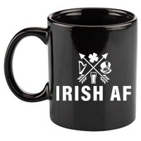 Irish AF 11oz C Handle Ceramic Mug