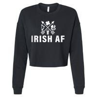 Irish AF Cropped Pullover Crew