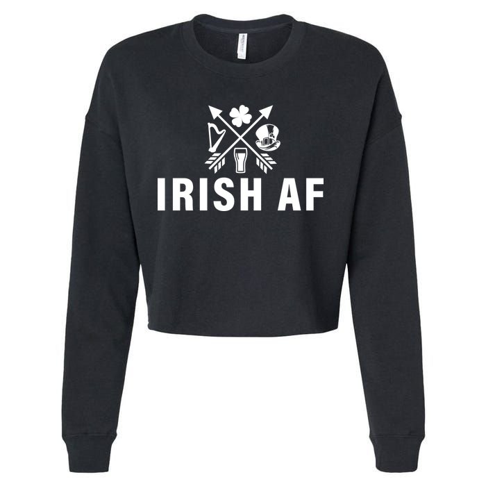 Irish AF Cropped Pullover Crew