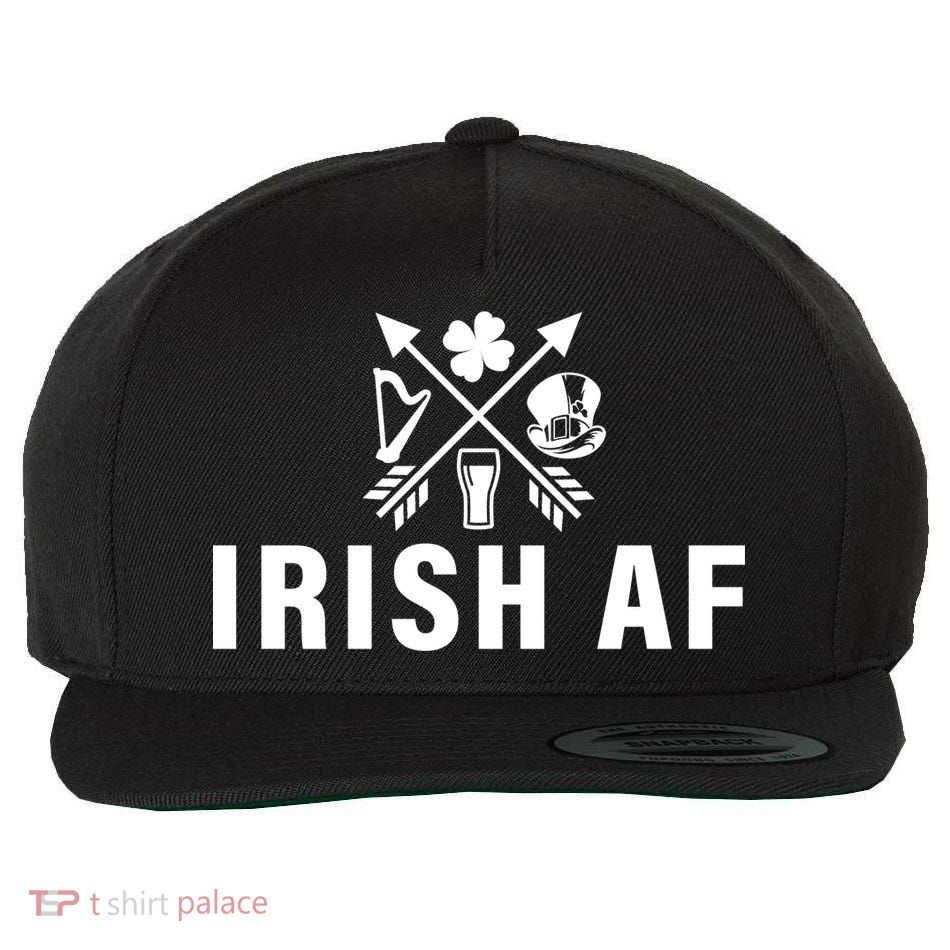 Irish AF Wool Snapback Cap