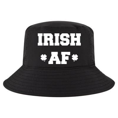 Irish AF St Patrick's Day Clover Cool Comfort Performance Bucket Hat
