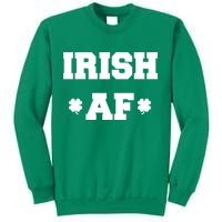 Irish AF St Patrick's Day Clover Sweatshirt