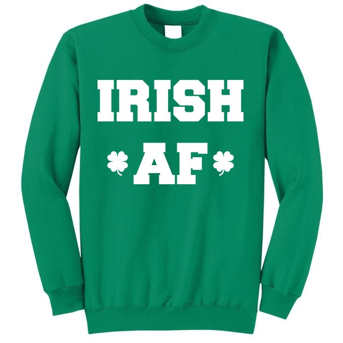 Irish AF St Patrick's Day Clover Sweatshirt
