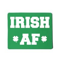 Irish AF St Patrick's Day Clover Mousepad